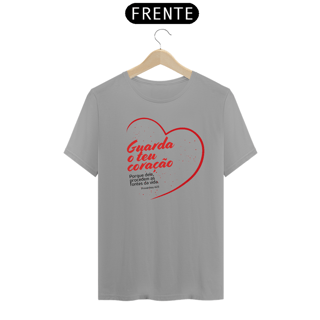 Nome do produto[Quality] Camiseta Guarde teu Coração