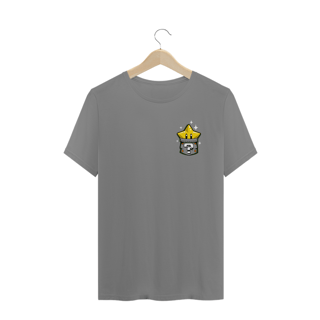 Nome do produto[Plus Size] Camiseta Super Star de Bolso