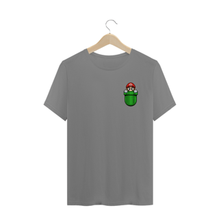 Nome do produto [Plus Size] Camiseta Super Mário no Bolso