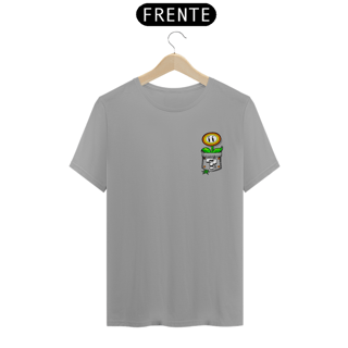Nome do produto[Quality] Camiseta Flor de Fogo no Bolso