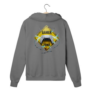 Nome do produtoMoletom Premium com Zíper Gamer Zone