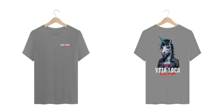 Nome do produto [Plus Size] Camiseta Unicórnio Rock Style