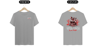 Nome do produto [Quality] Camiseta Caveira Psicodélica Rock Style