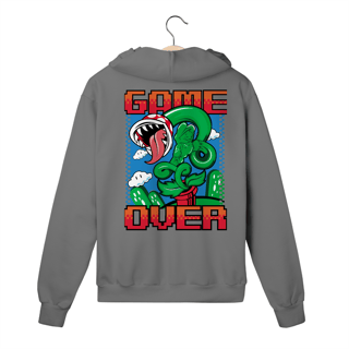 Nome do produtoMoletom Premium Com Zíper Super Mario Game Over