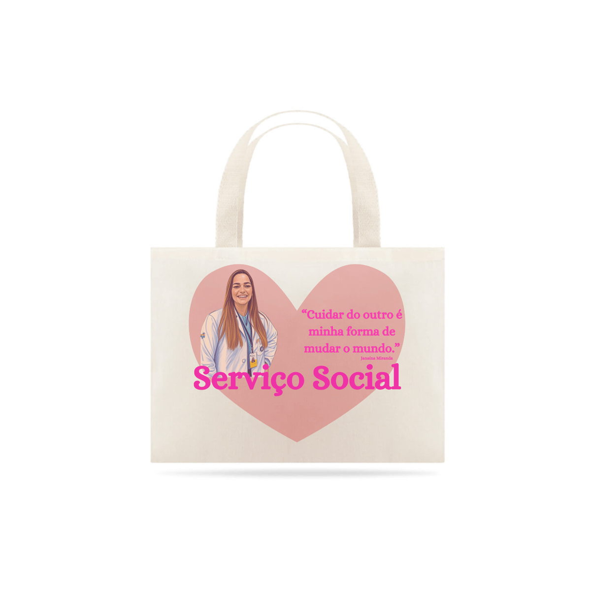 Nome do produto: Eco Bag Janaína Miranda