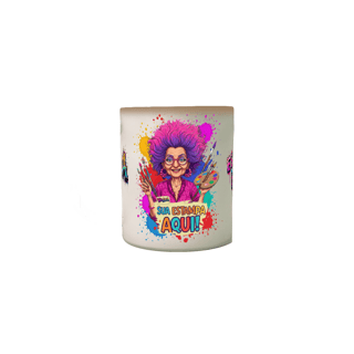[PERSONALIZÁVEL] Modelo de Caneca Mágica Personalizada