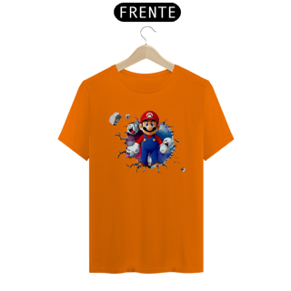 Nome do produto[Quality] Camiseta Super Mario/Boo saindo do peito!