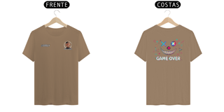 Nome do produto [Premium] Camiseta Gooly Game Over - Frente e Costas