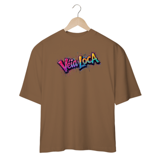 Nome do produto[Oversized] Camiseta Véia Loca (Frente)
