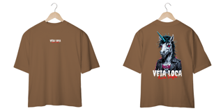 [Oversized] Camiseta Unicórnio Rock Style
