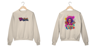 Nome do produto[PERSONALIZÁVEL] Modelo de Moletom PREMIUM Fechado Personalizado - Estampa na Frente E nas Costas