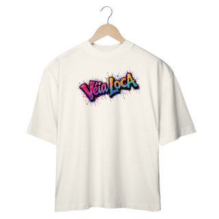 Nome do produto[Oversized] Camiseta Véia Loca (Frente)