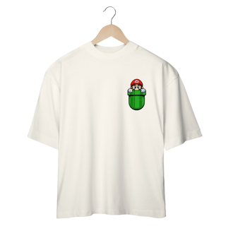 Nome do produto[Oversized] Camiseta Super Mário no Bolso