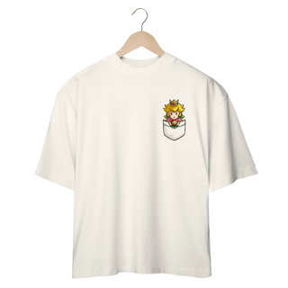 Nome do produto[Oversized] Camiseta Princesa no Bolso