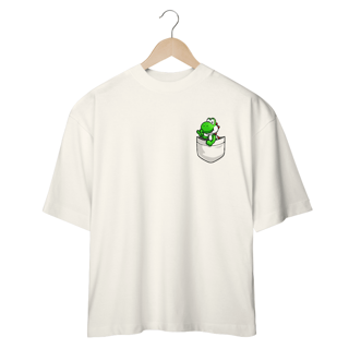 Nome do produto[Oversized] Camiseta Yoshi no Bolso