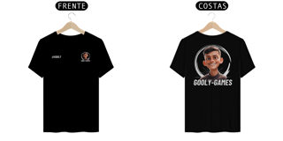 [Premium] Camiseta Gooly Games - Frente e Costas