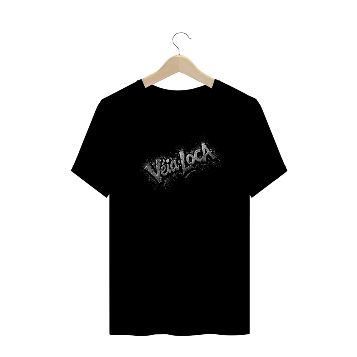 Nome do produto: [Plus Size] Camiseta mete a Véia Loca no peito!