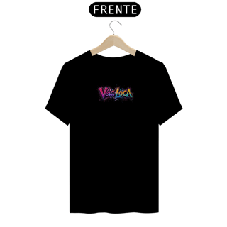 Nome do produto[Algodão Peruano] Camiseta Véia Loca - Mete o estilo no peito!