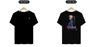 Nome do produto[Algodão Peruano] Camiseta Véia Loca Estilosa