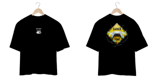 Nome do produto[Oversized] Camiseta Oversized Game Zone – Game On