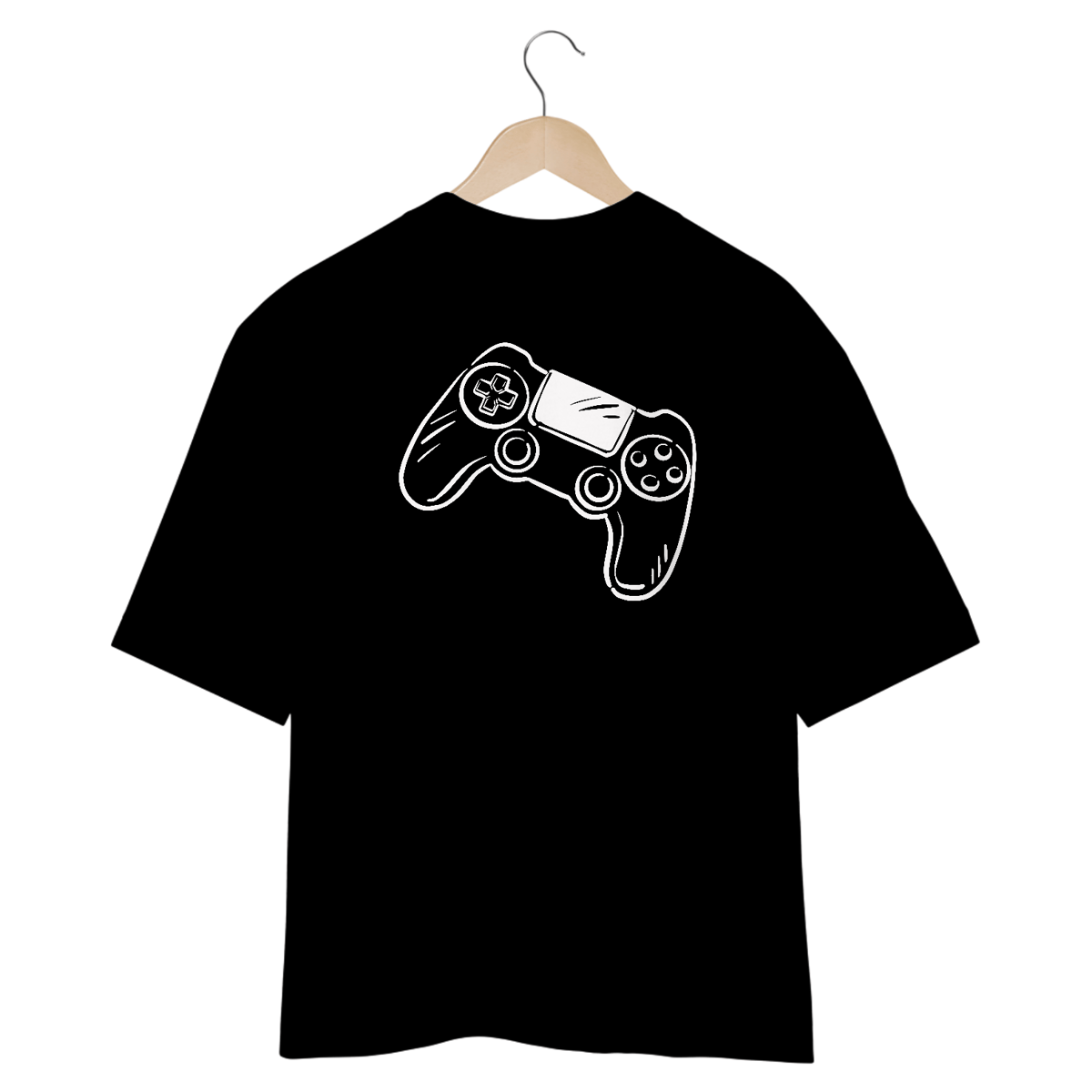 Nome do produto: [Oversized] Camiseta Gamer Control