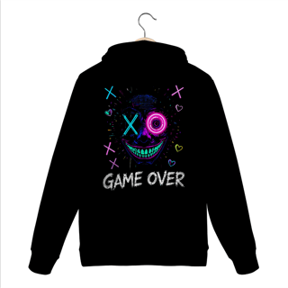 Moletom Premium Canguru Game Over
