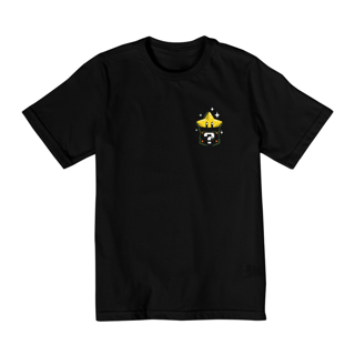 Nome do produto[Infantil] Camiseta Super Star de Bolso (10 a 14 anos)