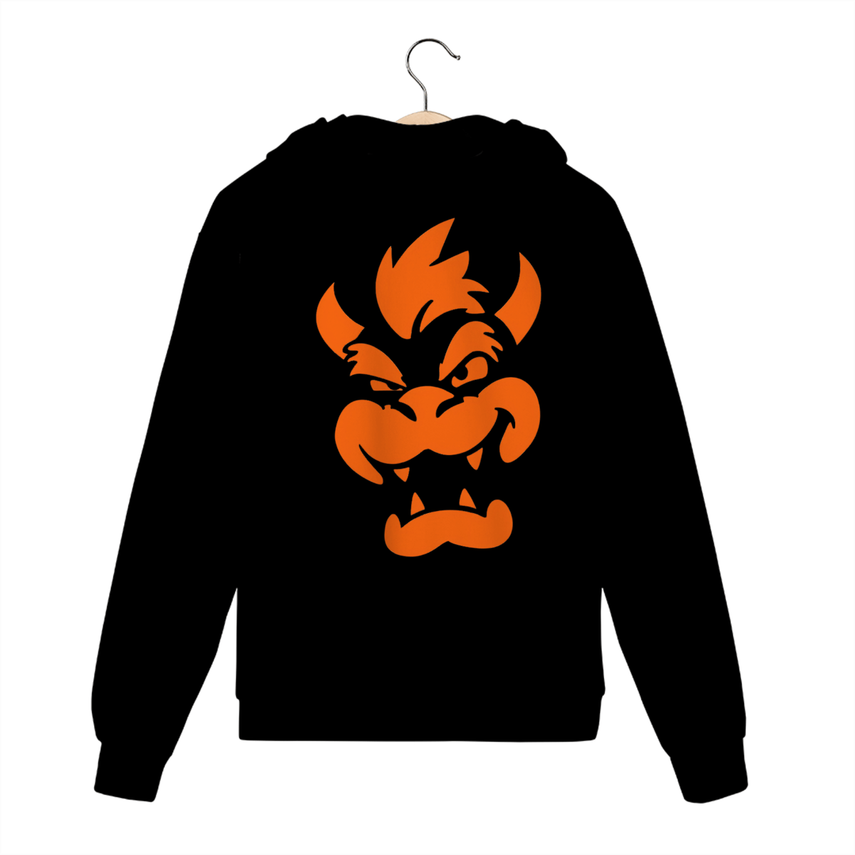 Nome do produto: Moletom Premium com zíper Bowser/Koopa