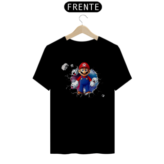 Nome do produto[Quality] Camiseta Super Mario/Boo saindo do peito!
