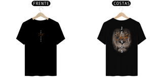 Nome do produto[Quality] Camiseta Jesus Cristo/Leão (Frente/Costas)