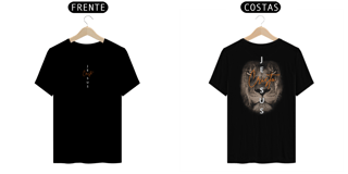 Nome do produto[Premium] Camiseta Jesus Cristo/Leão (Frente/Costas)