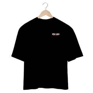 Nome do produto [Oversized] Camiseta Véia Loca Rock Style
