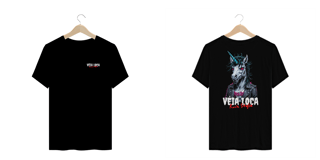 [Plus Size] Camiseta Unicórnio Rock Style