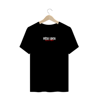 [Plus Size] Camiseta Véia Loca Rock Style