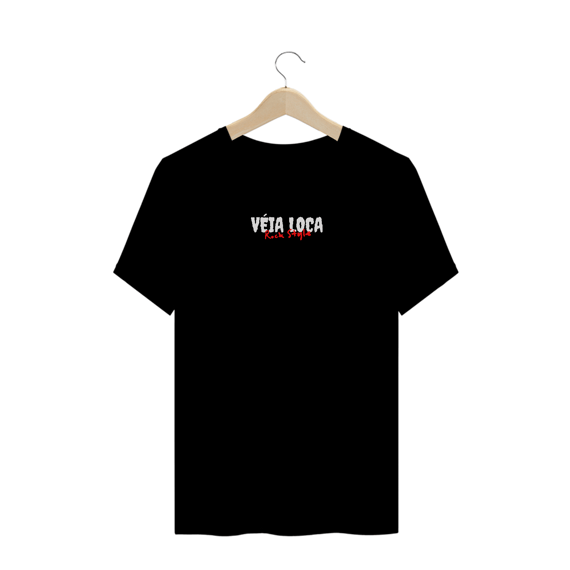 [Plus Size] Camiseta Véia Loca Rock Style
