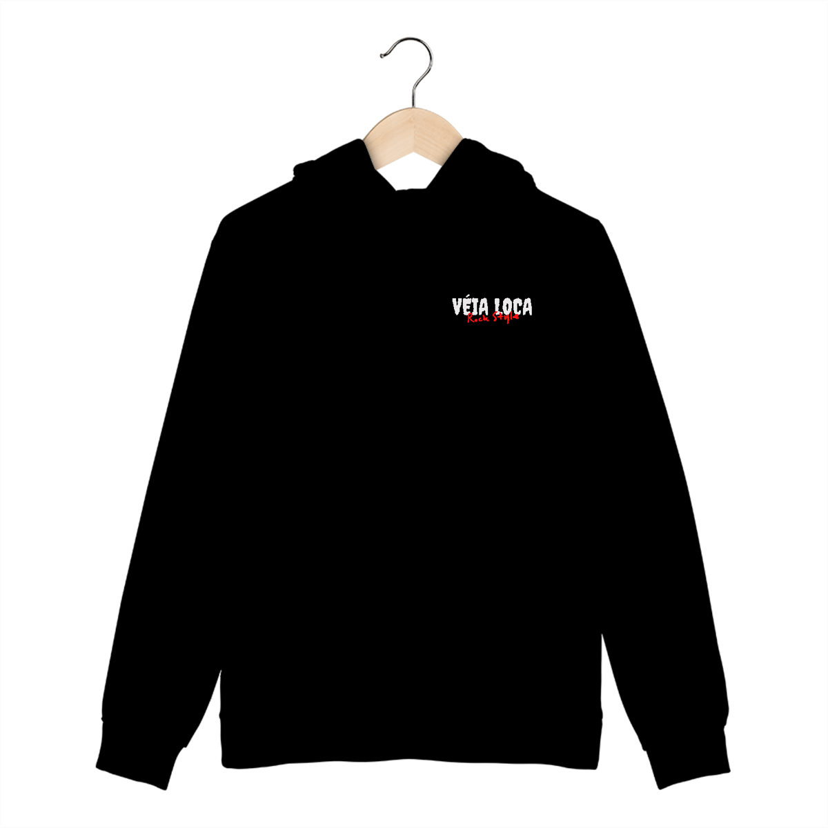 Nome do produto: Moletom Premium Canguru Véia Loca Rock Style