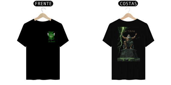 [Quality] Camiseta Supremacia Verde - Zeus (Frente e Costas)