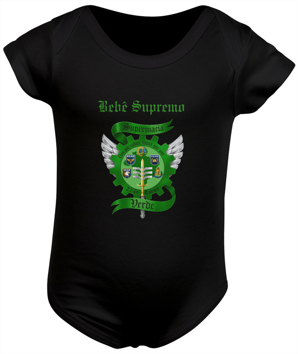 Nome do produto: Body Infantil Supremacia Verde