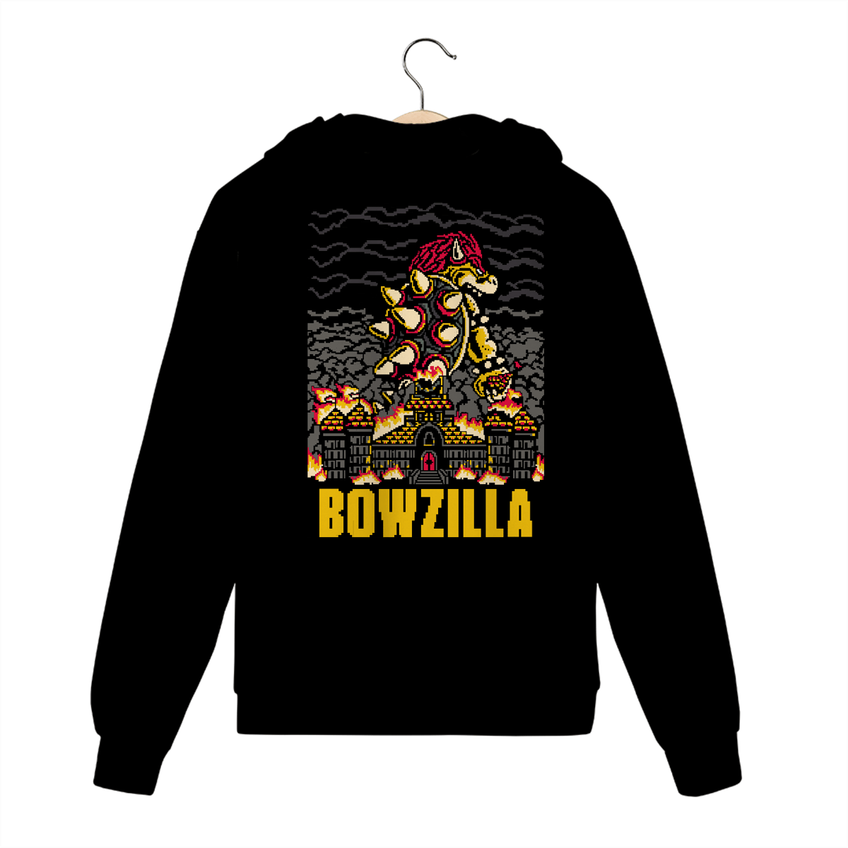 Nome do produto: Moletom Premium com Ziper Bowzilla