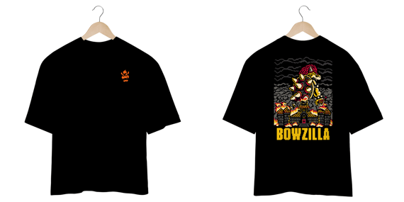 [Oversized] Camiseta Bowzilla