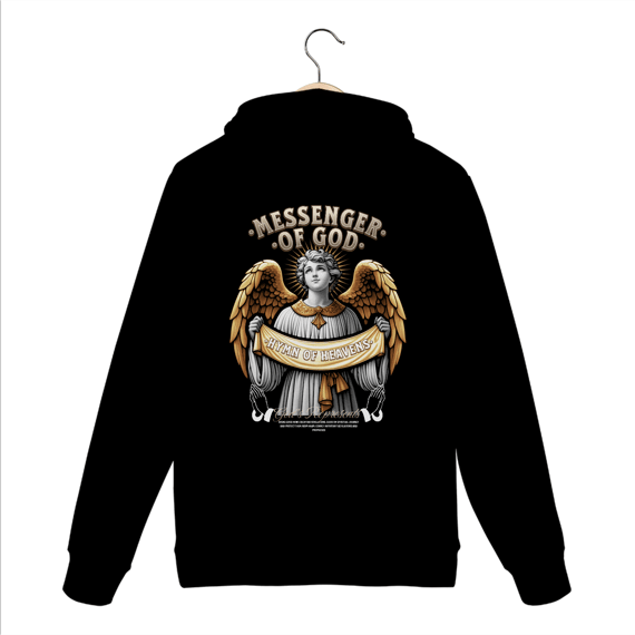 Moletom Premium Canguru - Mensageiro de Deus