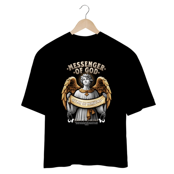 [Oversized] Camiseta Mensageiro de Deus