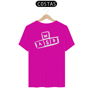 Nome do produto[Quality] Camiseta Gamer WASD