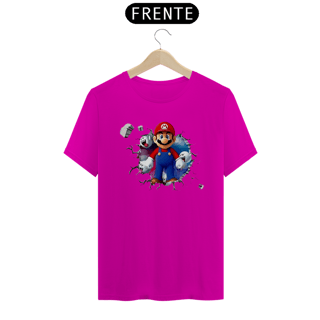 Nome do produto[Quality] Camiseta Super Mario/Boo saindo do peito!