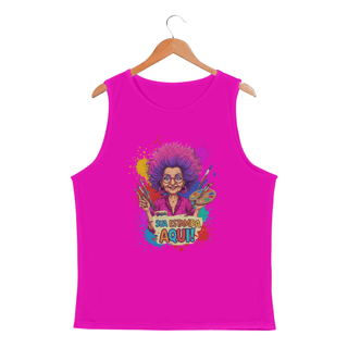 Nome do produto[PERSONALIZÁVEL] Modelo de Camiseta Regata Masculina SPORT DRY FIT UV Personalizada - Estampa somente na Frente OU somente nas Costas