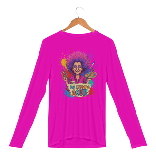 Nome do produto[PERSONALIZÁVEL] Modelo de Camisa Manga Longa SPORT DRY FIT UV Personalizada - Estampa somente na Frente OU somente nas Costas