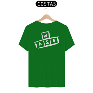 Nome do produto[Quality] Camiseta Gamer WASD