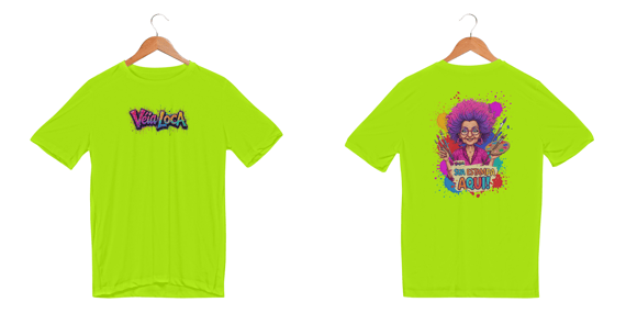 [PERSONALIZÁVEL] Modelo de Camiseta SPORT DRY FIT UV Personalizada - Estampa na Frente E nas Costas