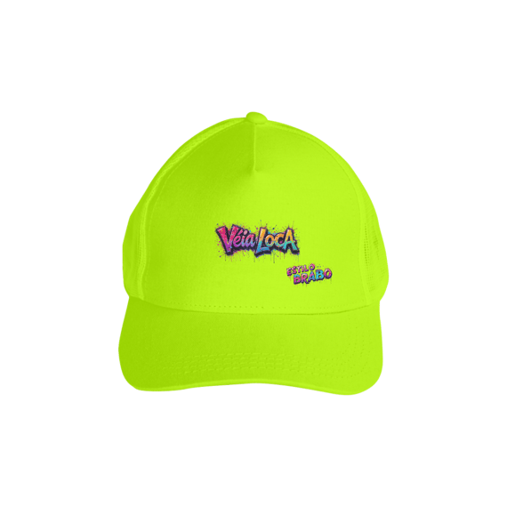 [PREMIUM] Boné Véia Loca Estilo Brabo (C/Tela)