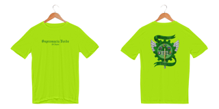 [Sport UV] Camiseta Dry Fit Supremacia Verde - Frente e Costas